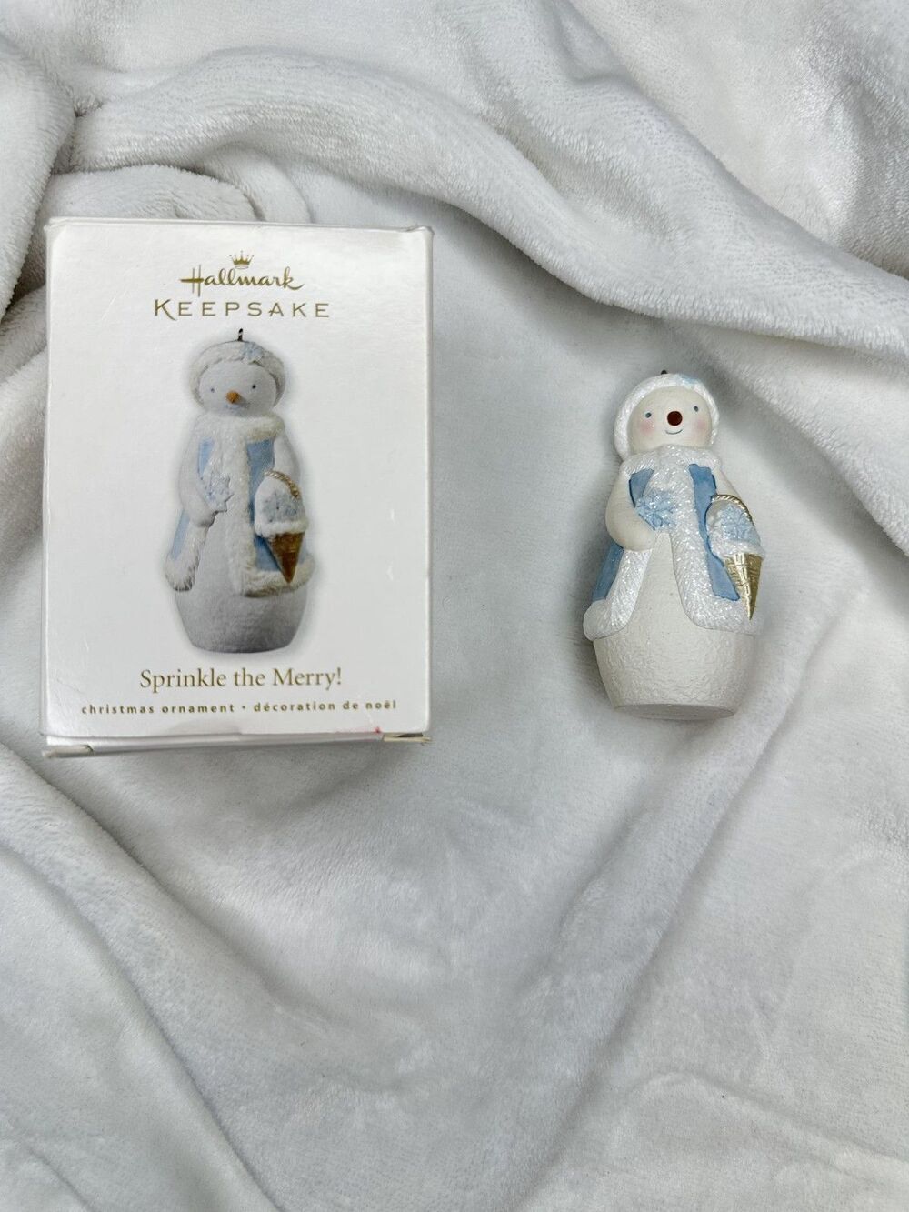 Hallmark Keepsake Sprinkle the Merry Snowlady Ornament 2010 Christmas Boxed Gift